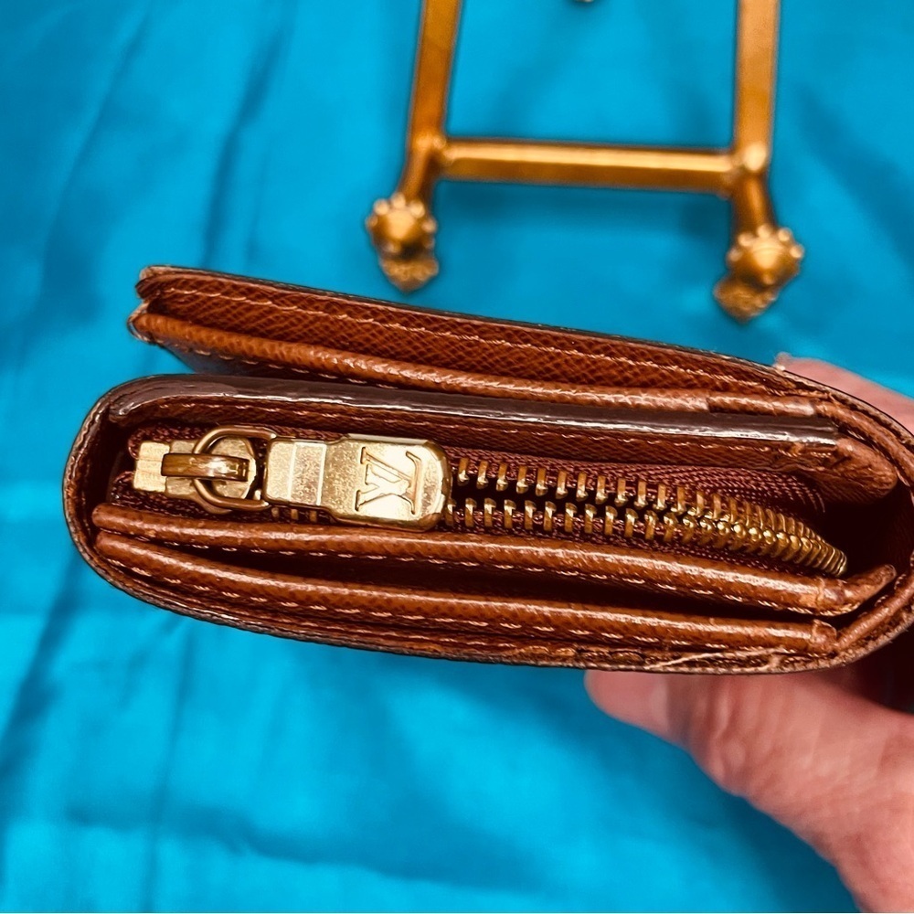 Louis Vuitton Brown Monogram Tressor 80 Wallet EUC - Picture 10 of 14